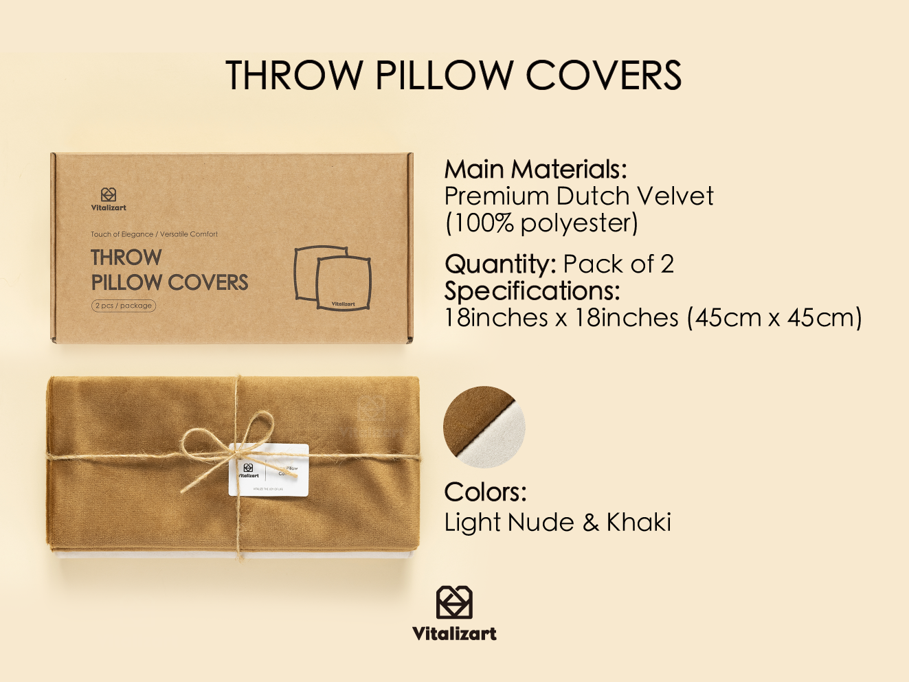 Velvet Throw Pillow Covers 18