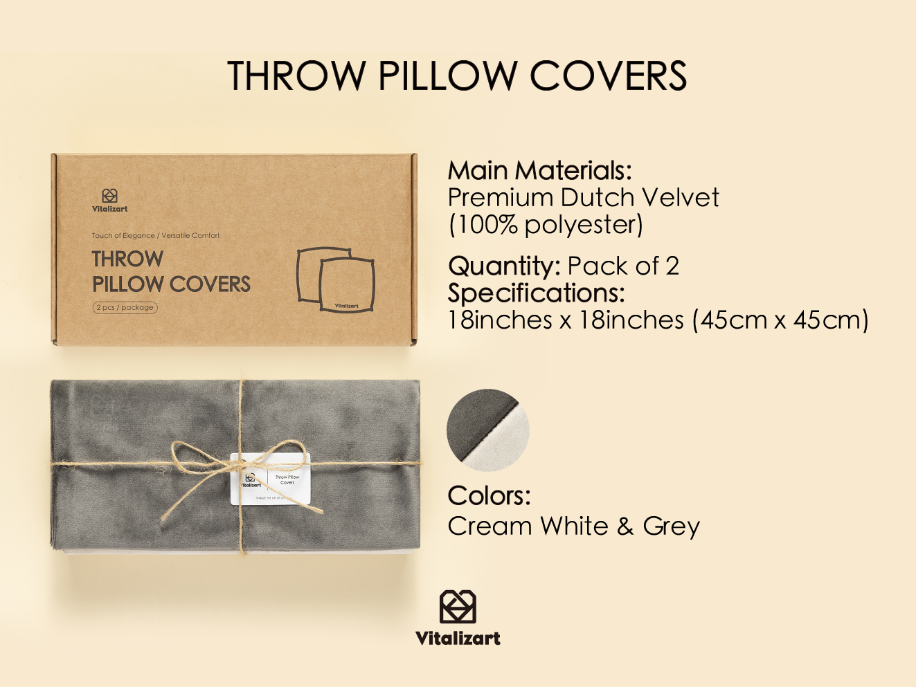 Velvet Throw Pillow Covers 18