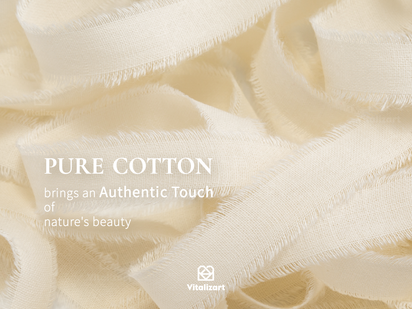 Cotton Ribbon Handmade Fringe 5/8