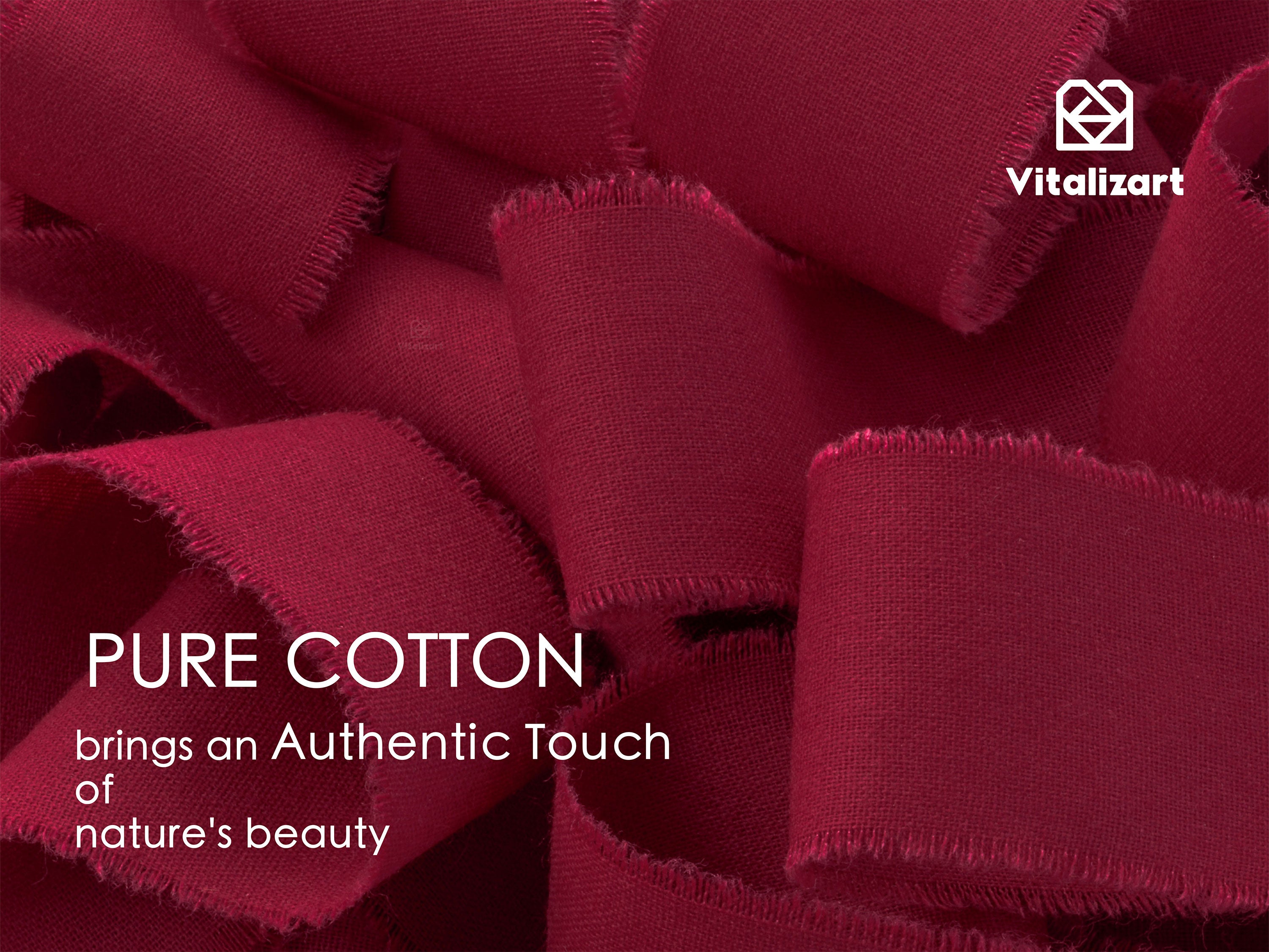 Cotton Ribbon Handmade Fringe 1.5