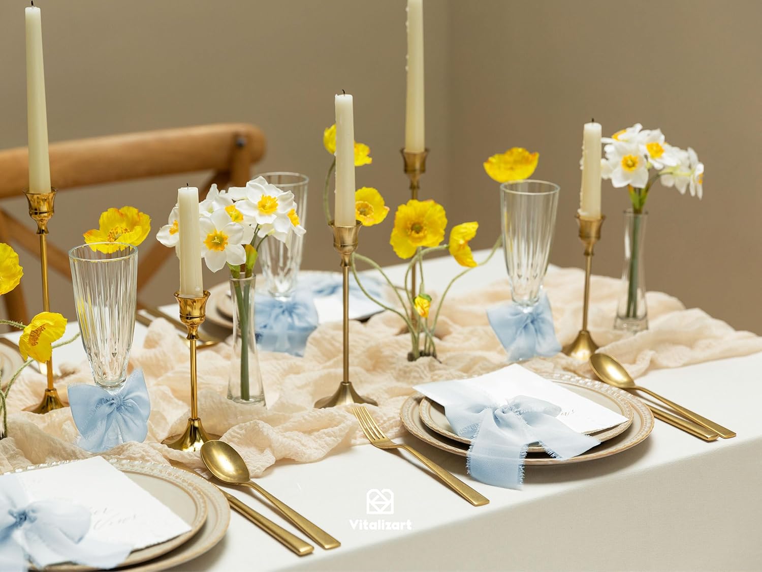 Chiffon Ribbon with Wooden Spool 2