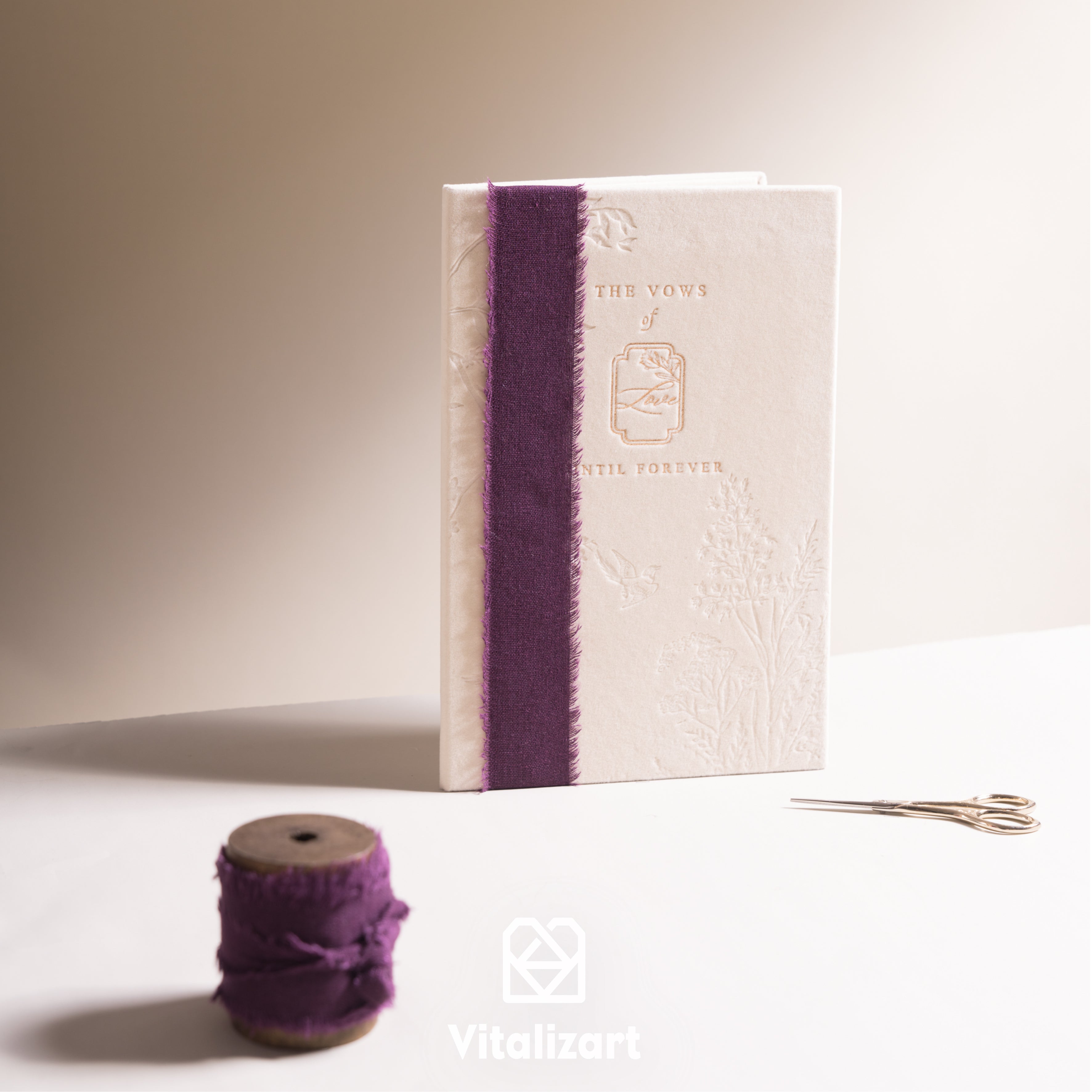 Cotton Linen Ribbon 1.5