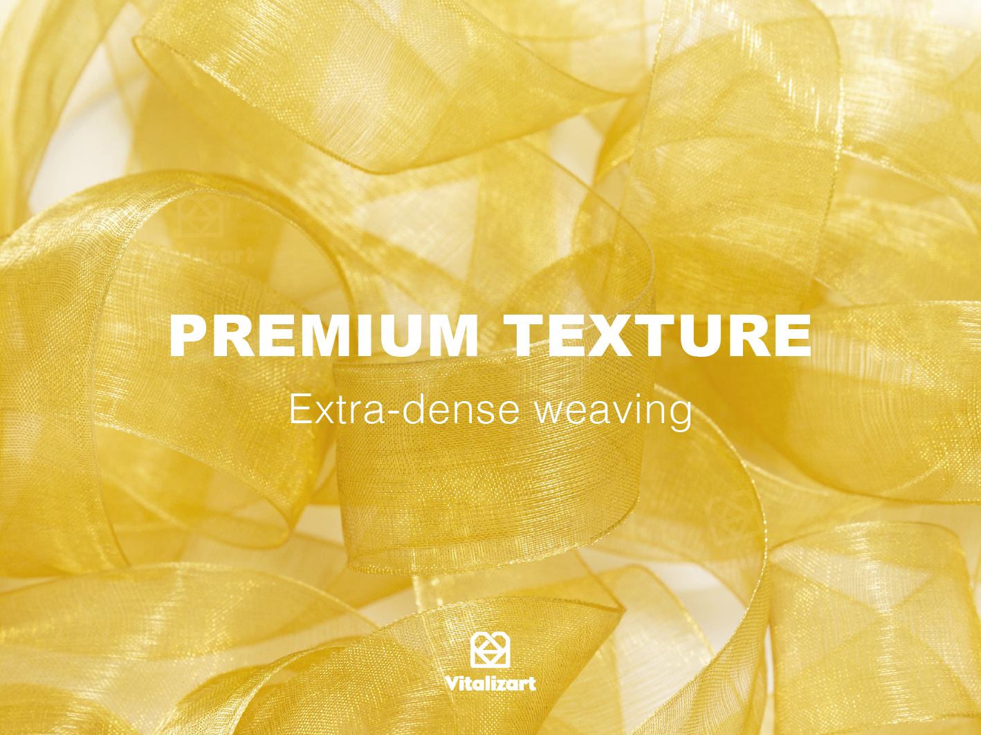 Organza Sheer Ribbon 1“ x 30 Yd (Gold Set)