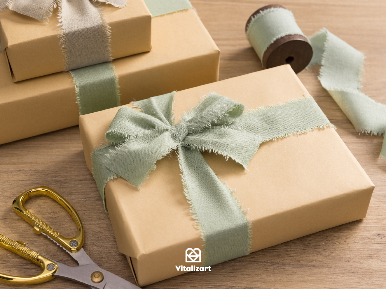 Cotton Linen Ribbon 1.5