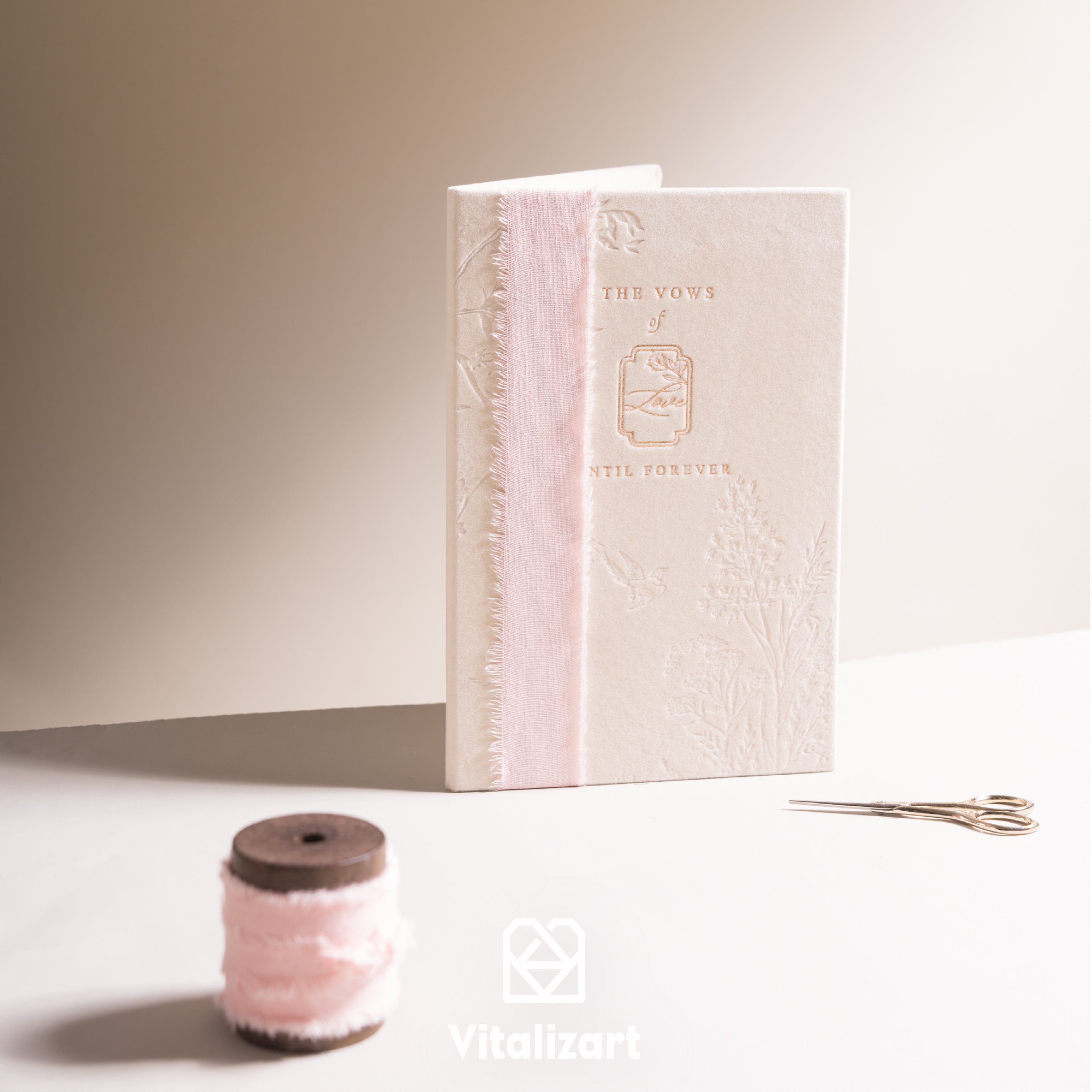 Cotton Linen Ribbon 1.5