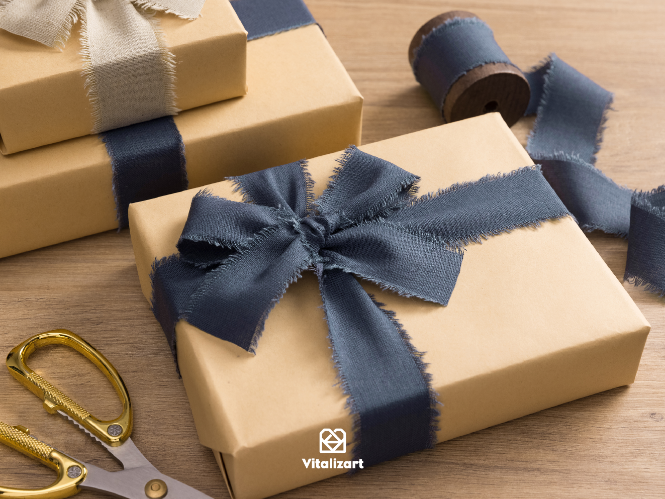 Cotton Linen Ribbon 1.5