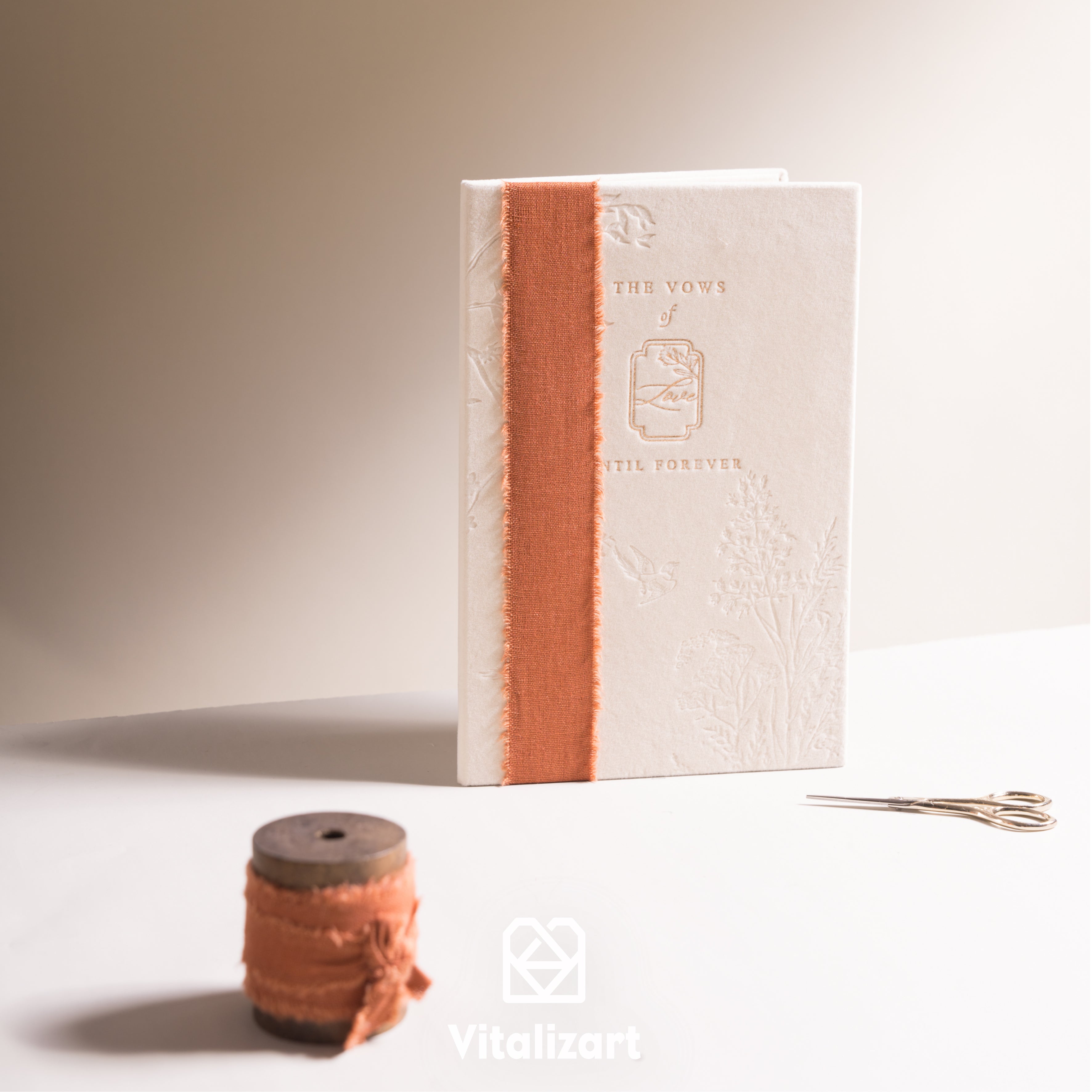 Cotton Linen Ribbon 1.5