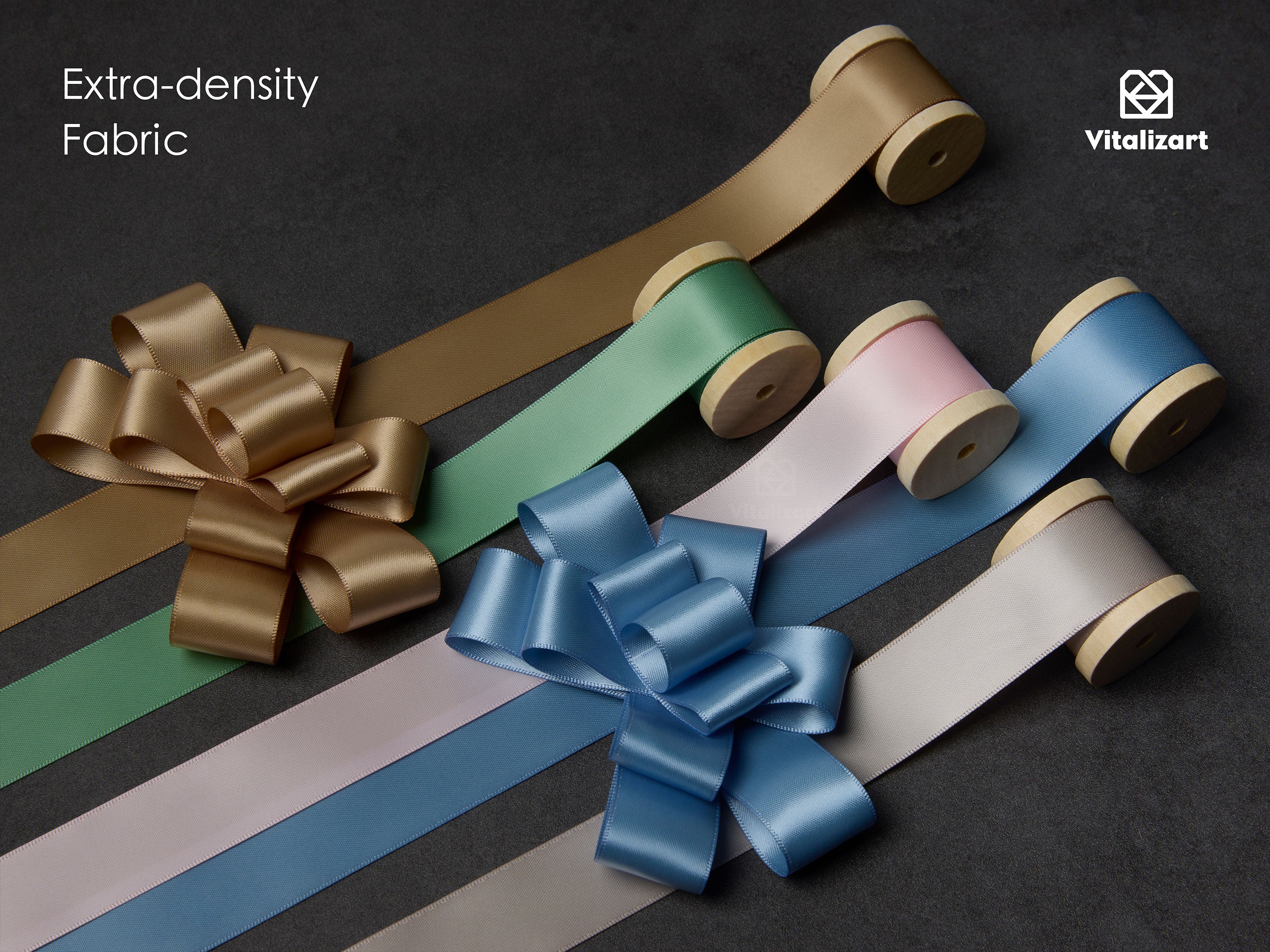 Double Faced Silk Like Satin Ribbon 1