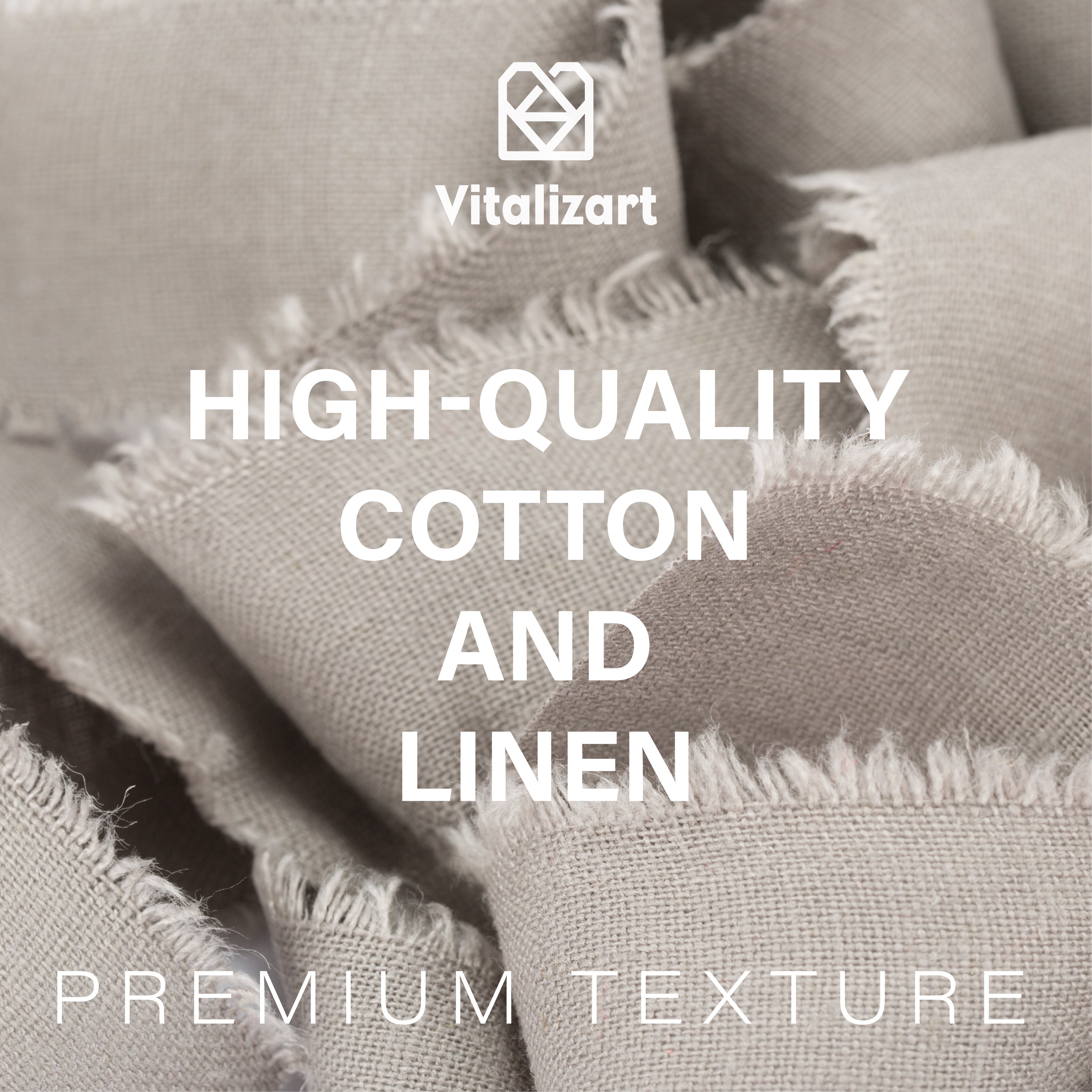 Cotton Linen Ribbon 1.5
