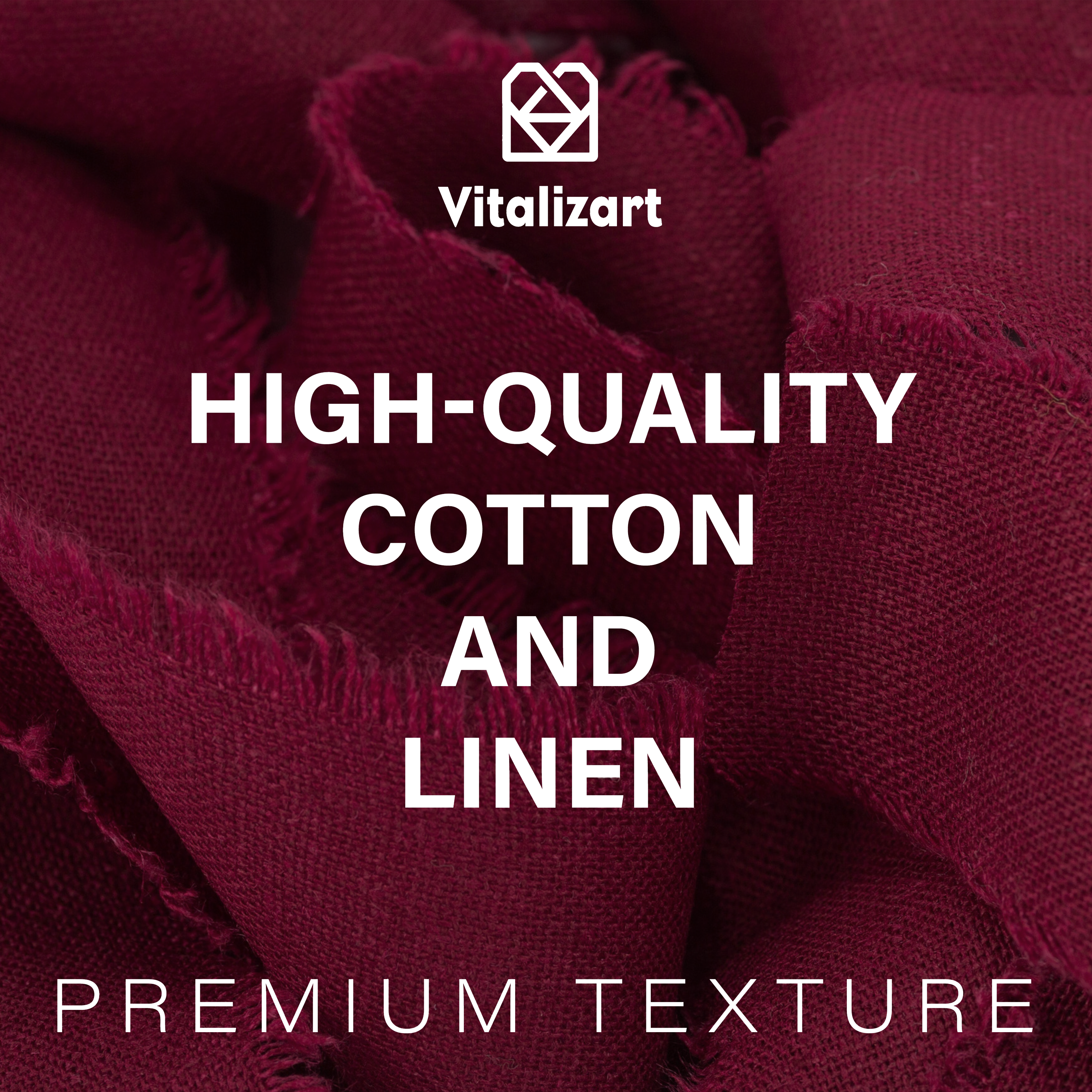 Cotton Linen Ribbon 1.5