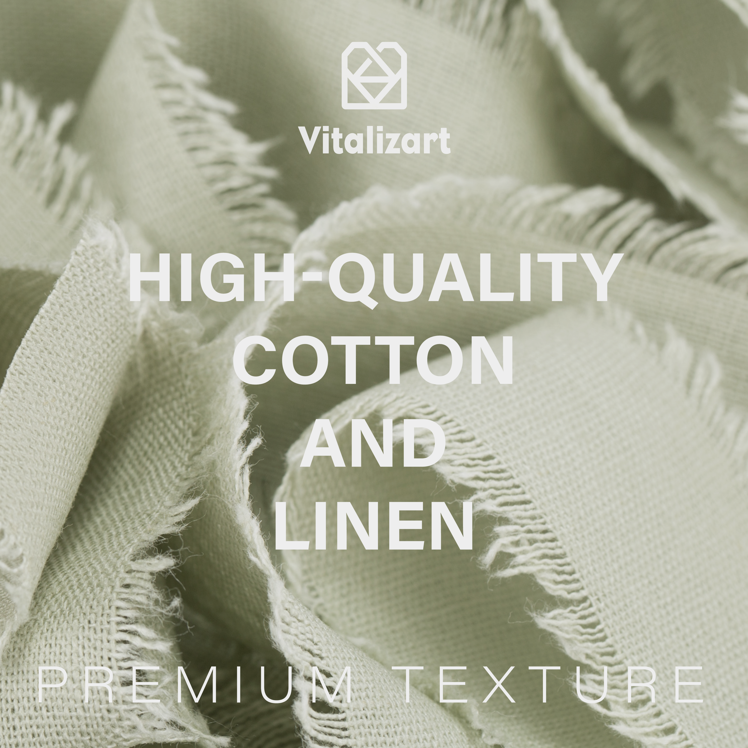 Cotton Linen Ribbon 1.5