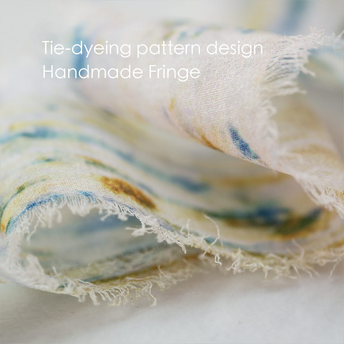 Printed Frayed Ribbon 1 1/2