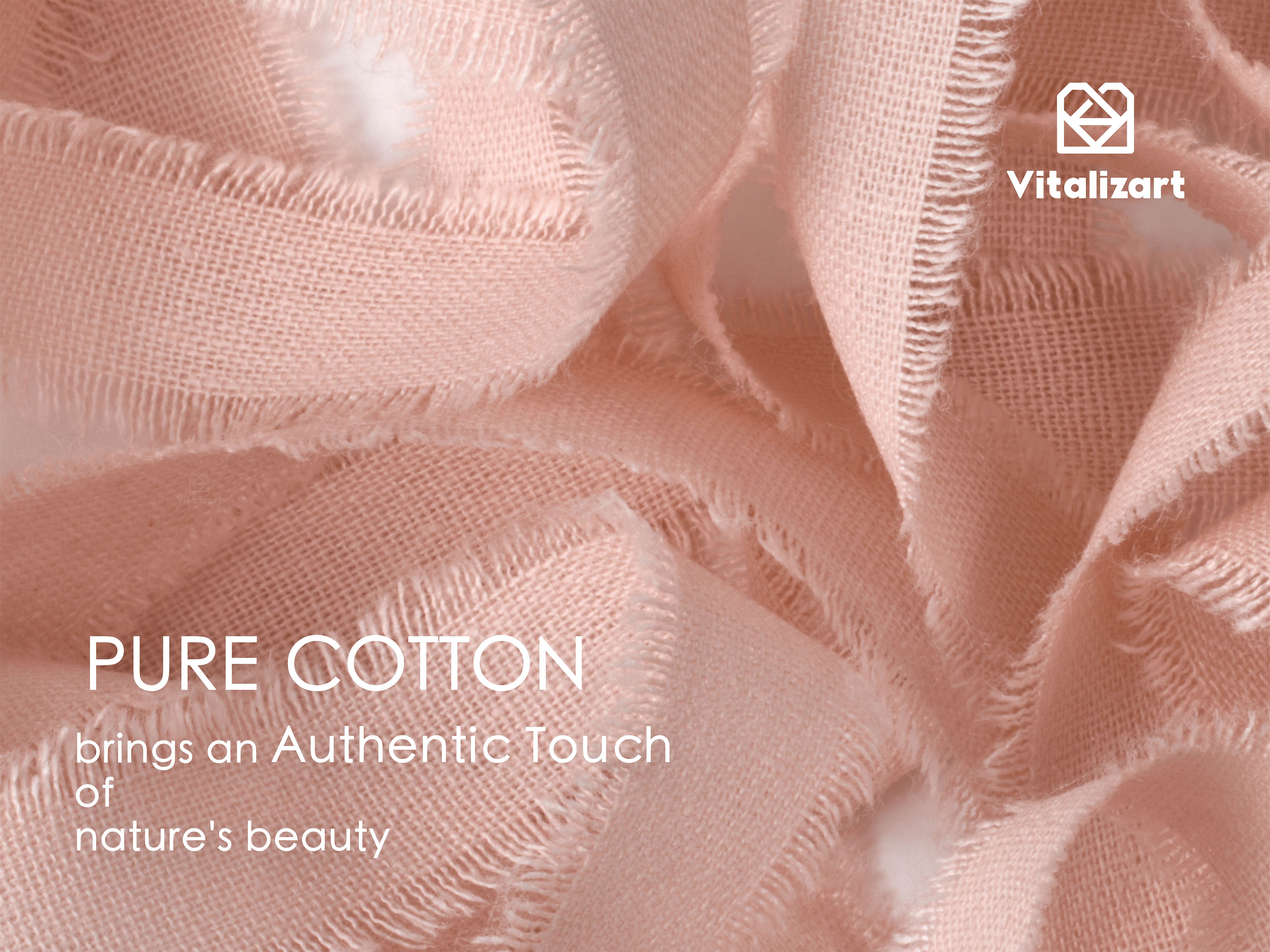 Cotton Ribbon Handmade Fringe 5/8