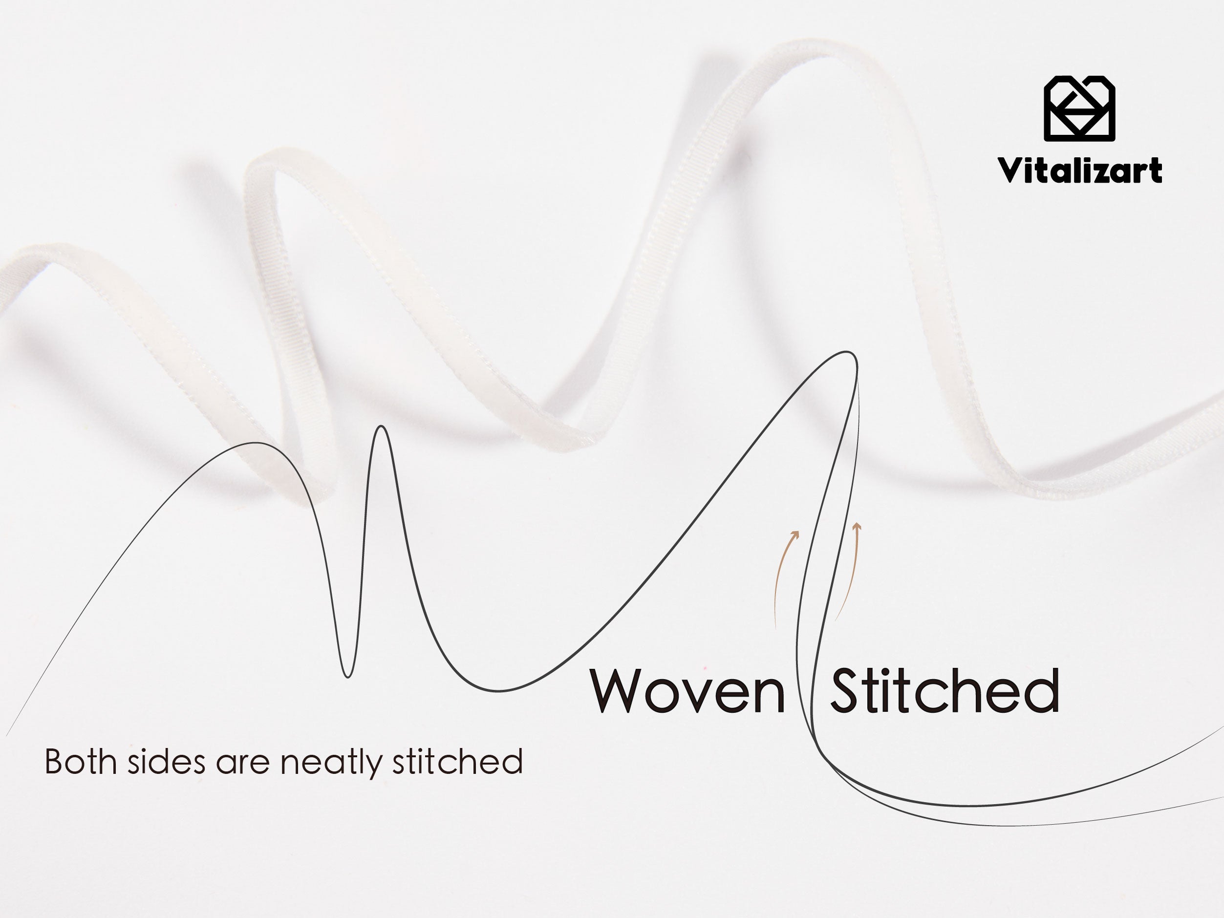 Thin Velvet Ribbon 1/8