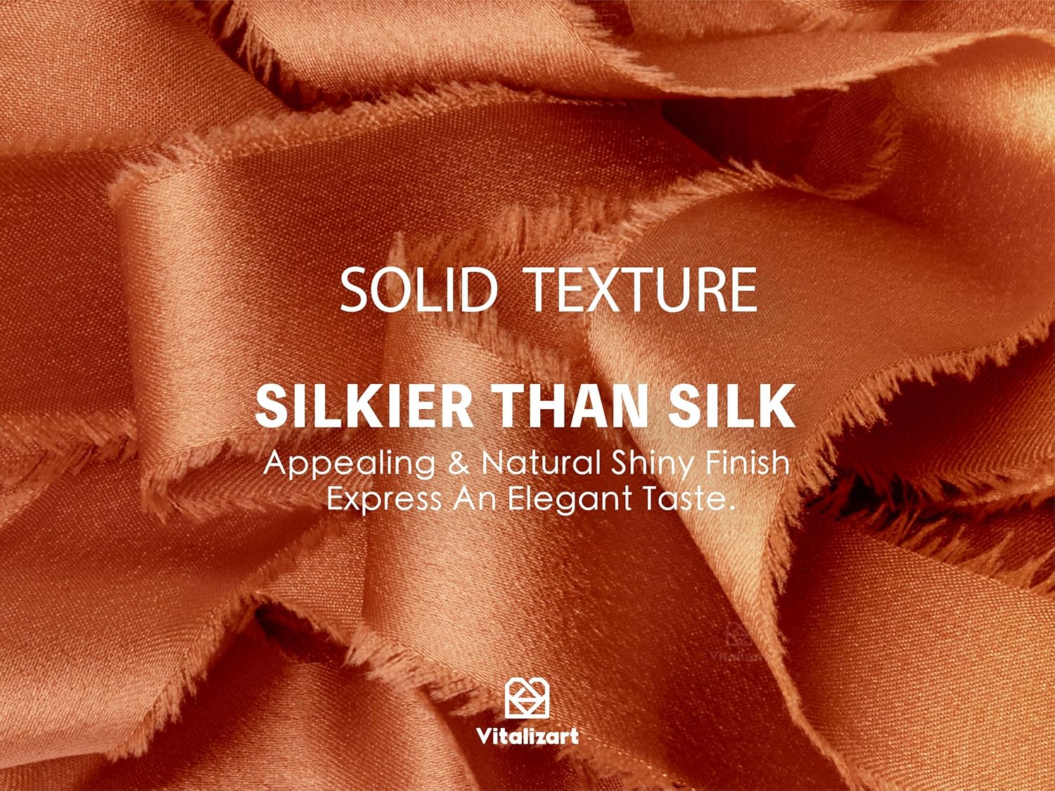Silk Satin Ribbon With Wooden Spool 1