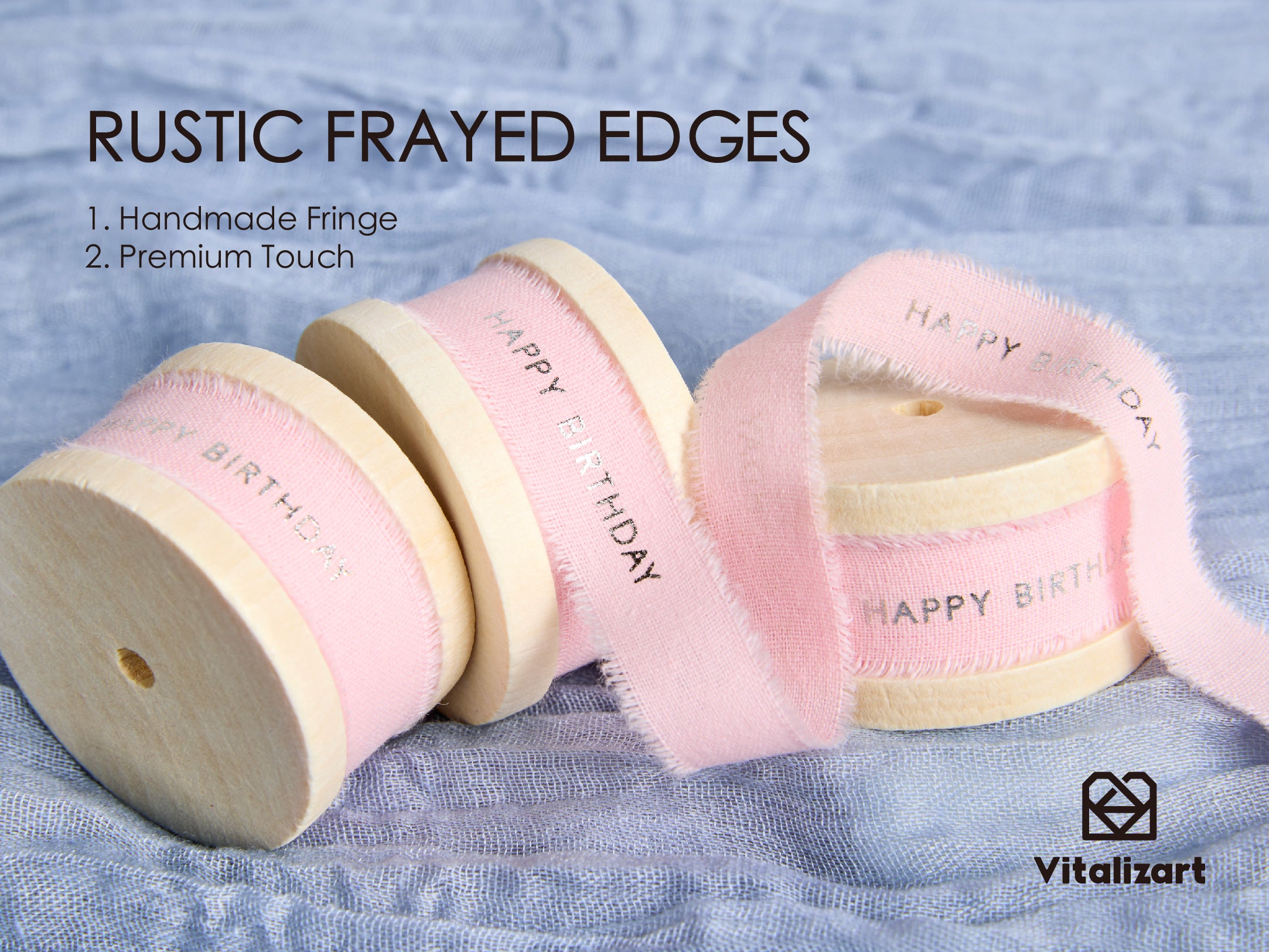 Custom Cotton Ribbon 5/8
