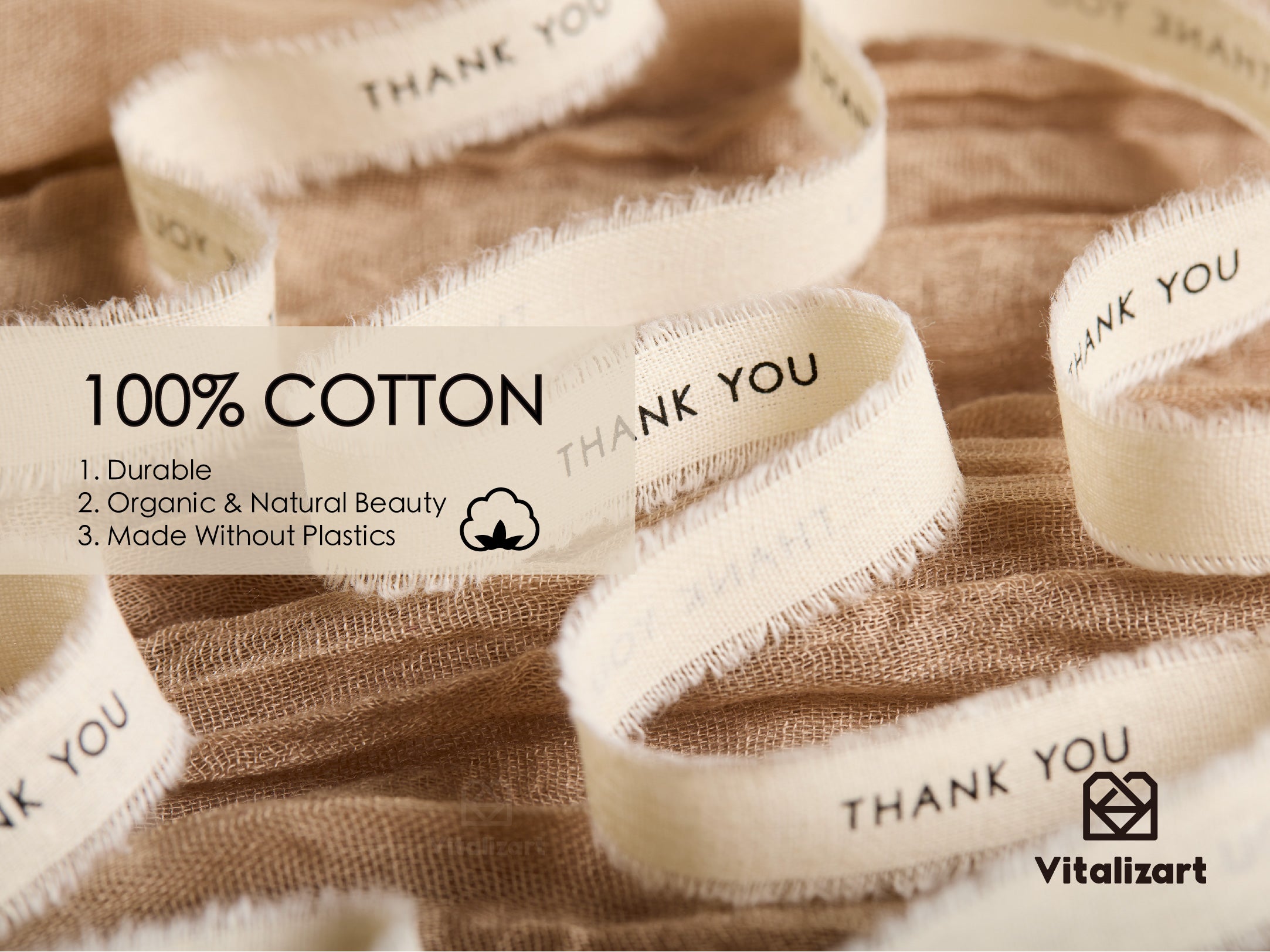 Custom Cotton Ribbon 5/8