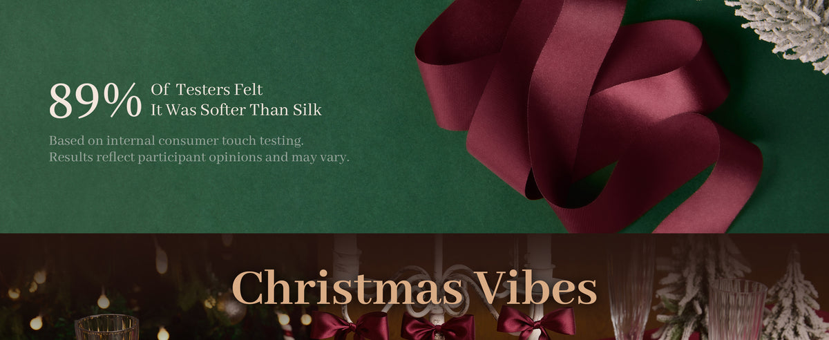 Burgundy satin ribbon used for gift wrapping and elegant event decor