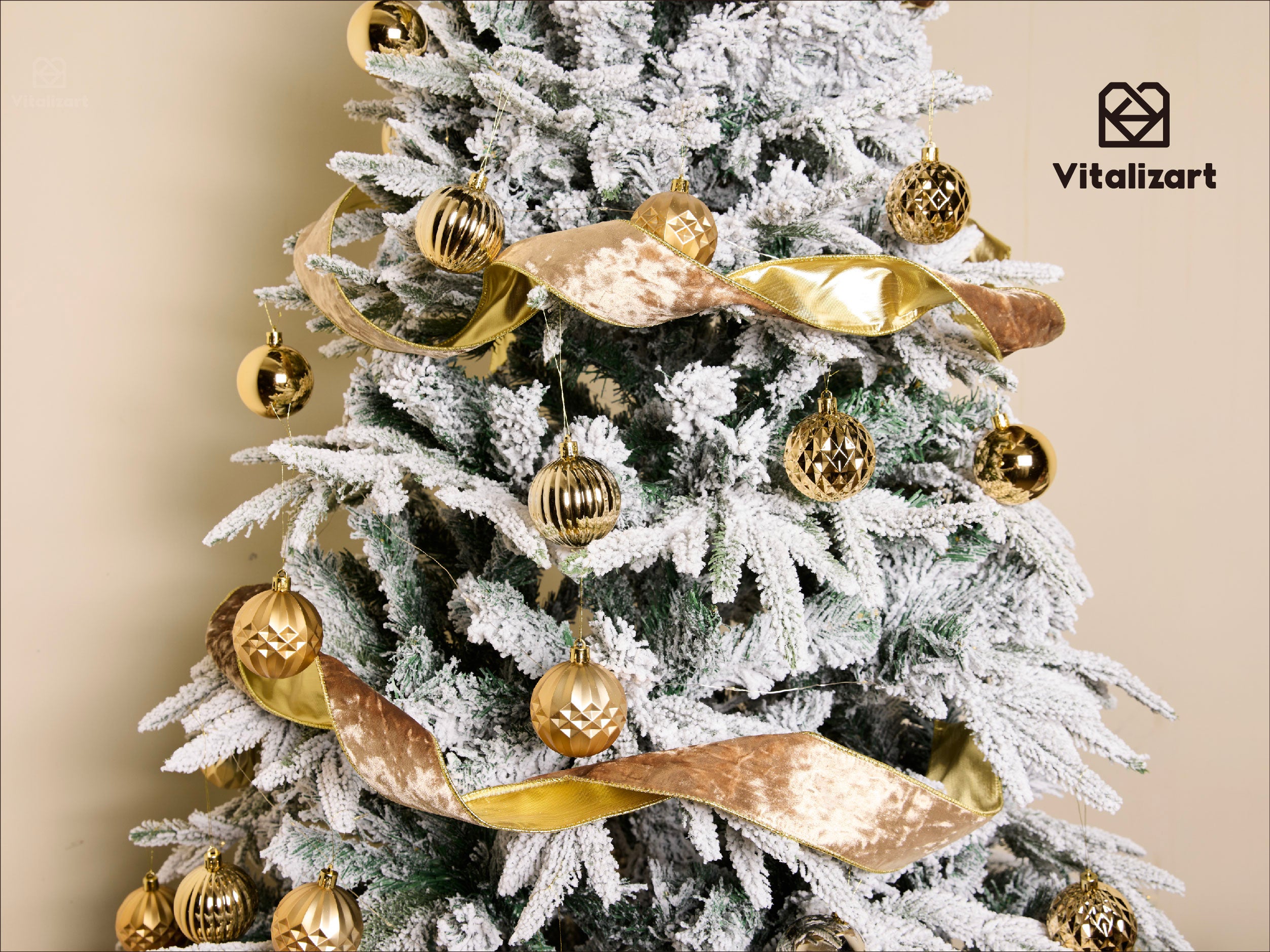 Wired Velvet Metallic Crushed Ribbon 2.5