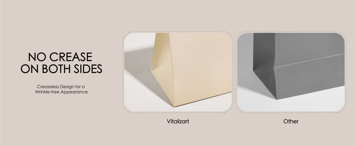 Cream white mini paper gift bags with ribbon handles displayed together in a coordinated product lineup