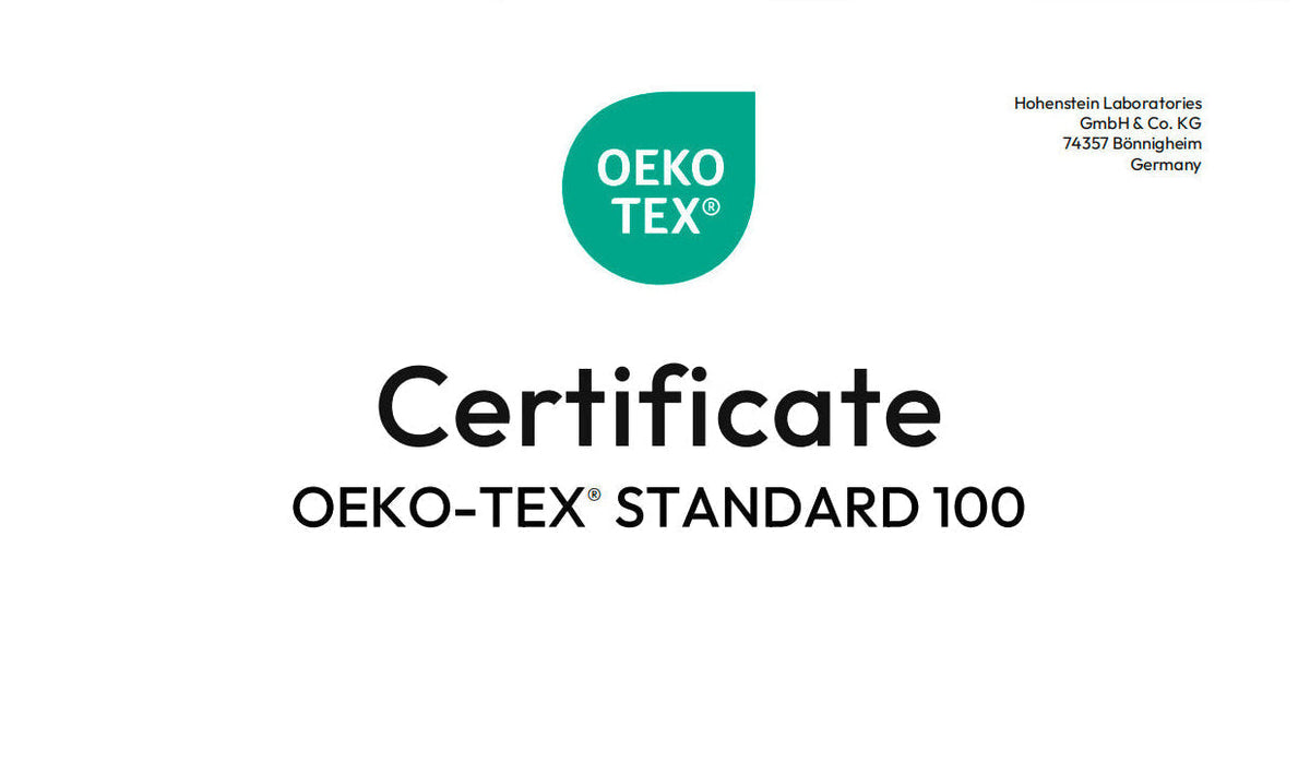 OEKO-TEX Standard 100 certificate for Huzhou Nanxun Sunjoy Textile