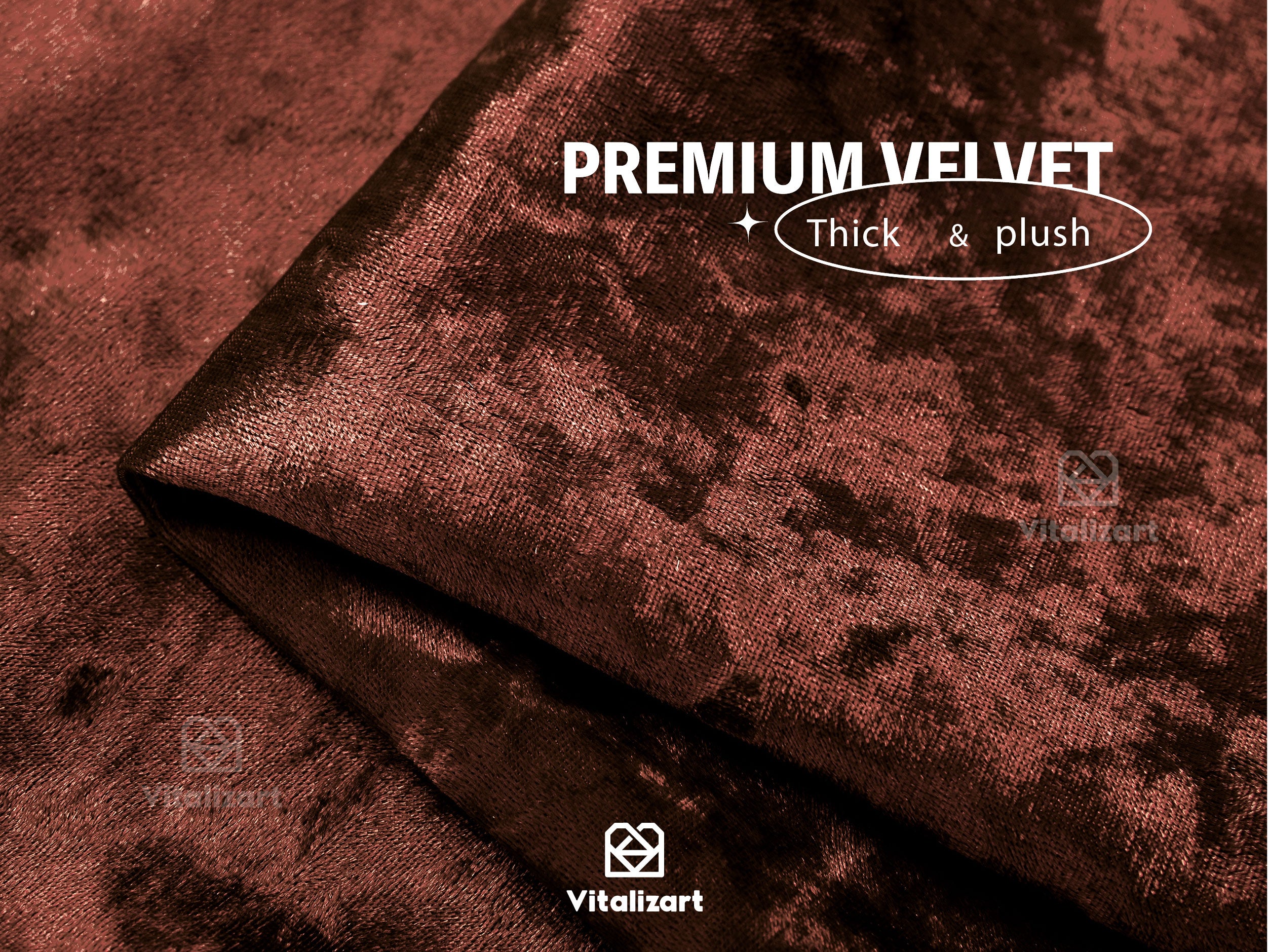 Deluxe Velvet Ribbon Set With Wooden Spool 1