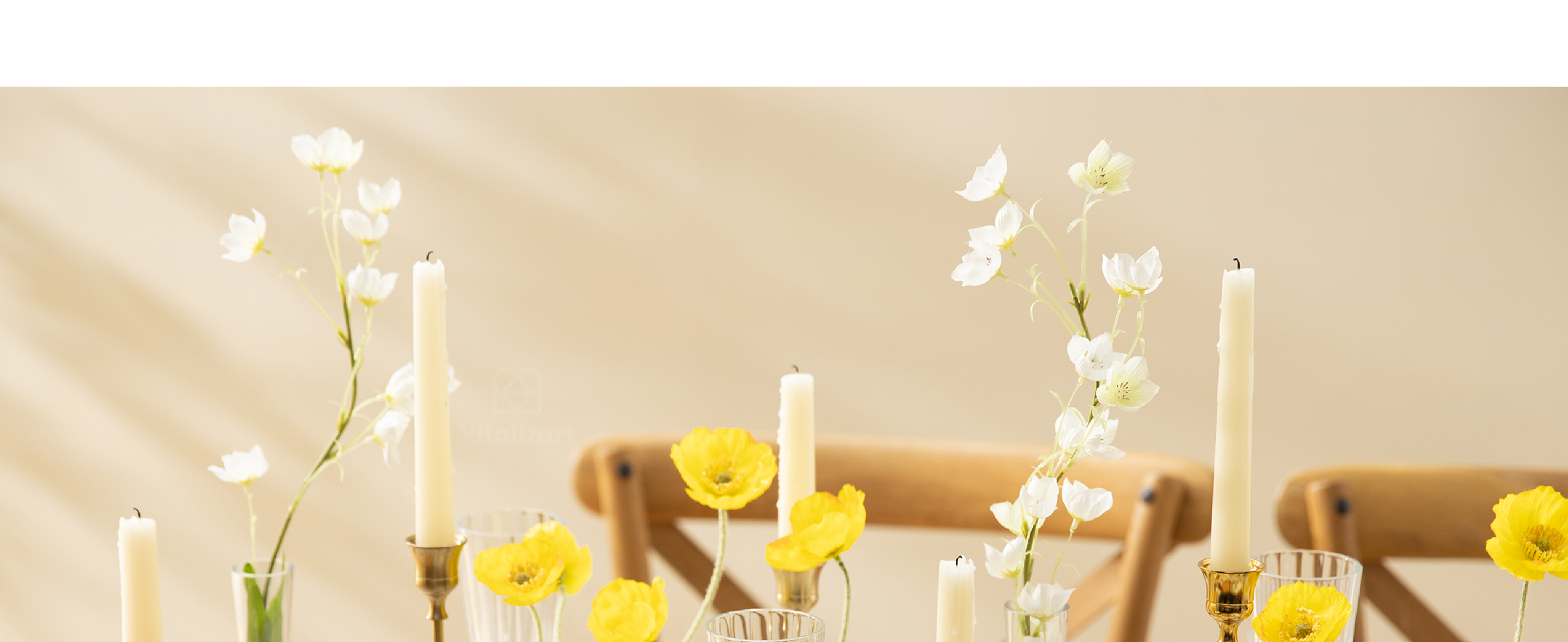 Dusty green fringed cotton ribbon tied as a vase accent and a bow in a woman's brown hair.