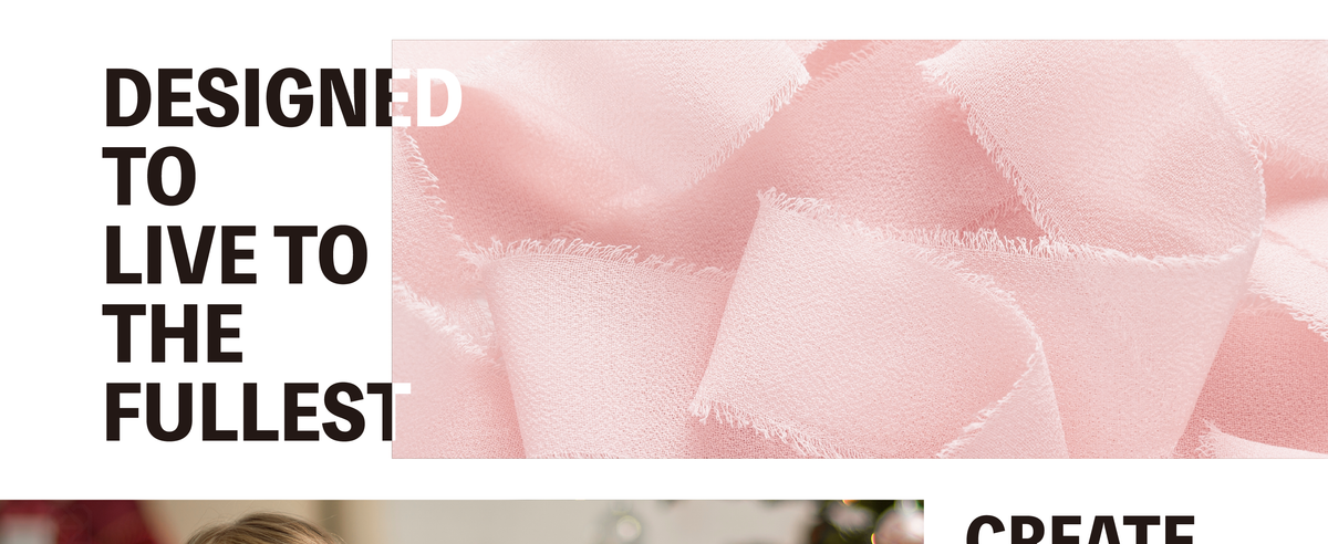 Loose blush-pink chiffon ribbon forms layered loops, showing its fine weave and softly frayed edges.