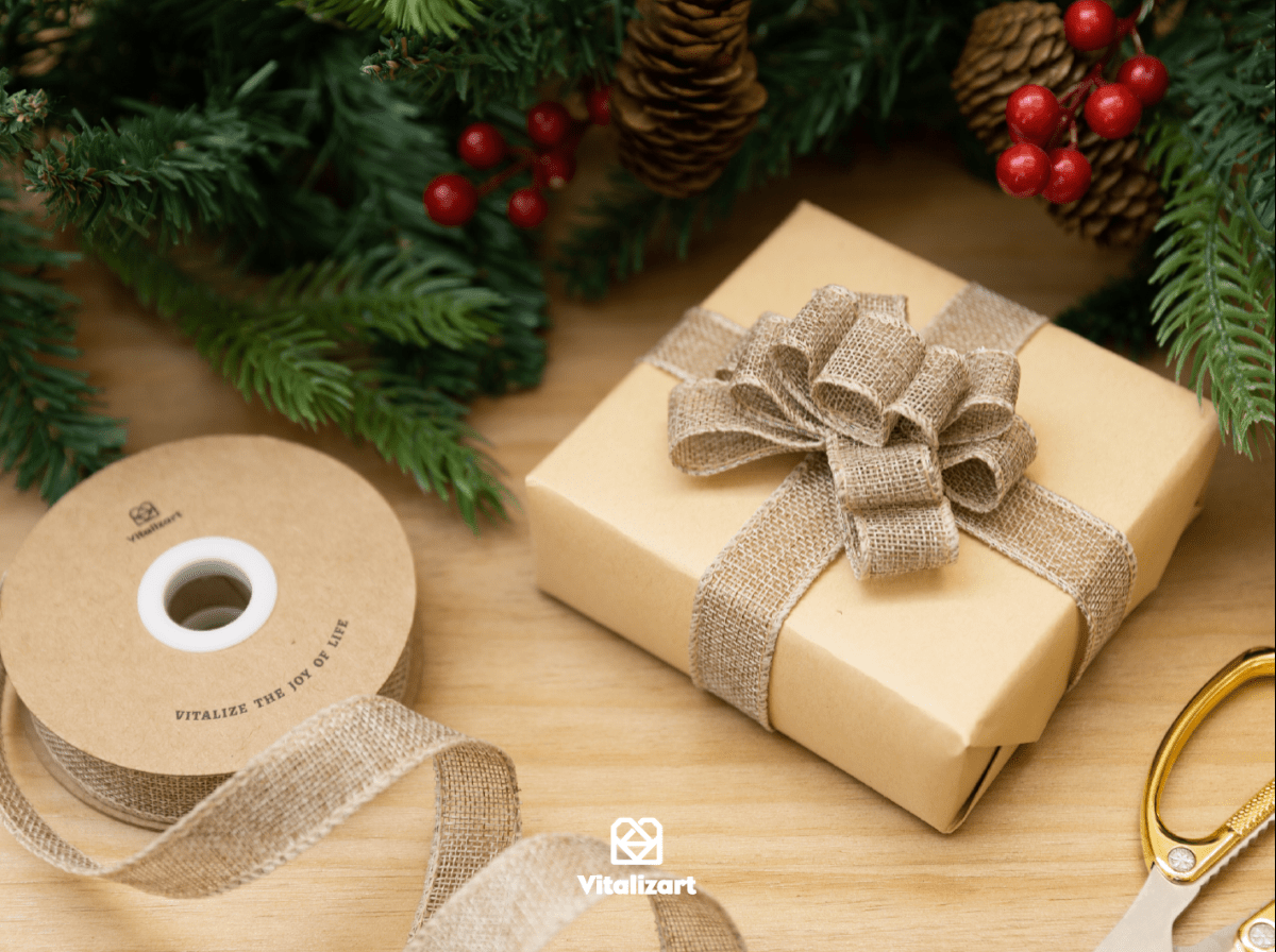 Wired Burlap Ribbon - Vitalizart