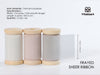Silk Ribbon Frayed Sheer Ribbon 1 1/2" x 15 Yd（Cream & Nude & Champagne） - Vitalizart