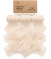Chiffon Ribbon with Wooden Spool 2" x 15 Yd (Light Nude) - Vitalizart