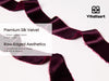 Frayed Edges Glossy Velvet Ribbon For Christmas 1.5"x 5YD (Burgundy Red) - Vitalizart