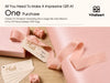 Wrapping Paper Set 17"x197" Pearly - Lustre With Silk Like Satin Ribbon & Gift Tags (Pink Paper & Pink Ribbons) - Vitalizart