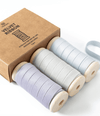 Velvet Ribbon With Wooden Spool 3/8" x 15 Yd (Blue & Purple) - Vitalizart