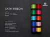 Double Faced Silk Like Satin Ribbon 1" x 30Yd (Rainbow Set) - Vitalizart