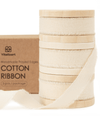 Cotton Ribbon Handmade Fringe 5/8" x 21 Yd (Cream White) - Vitalizart