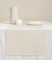Cotton Linen Table Runner 14 x 72 Inches (Ivory)