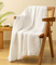 Lightweight Throw Blanket 50" x 60" (White)