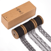 Lace Ribbon 0.9"/1.1"/1.57" x 5 Yd (Black) - Vitalizart