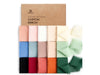 Fringe Chiffon Silk Ribbon 1.5" Inch x 30Yd (Mixed Color) - Vitalizart
