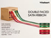 Double Face Satin Ribbon 3/8"x 50Yd (Nude & Pink)