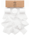 Fringe Chiffon Silk Ribbon 1.5" x 21Yd (White) - Vitalizart
