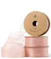 Organza Sheer Ribbon 1“ x 30 Yd (Rose Pink) - Vitalizart