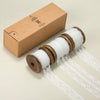 Lace Ribbon 0.9"/1.1"/1.57" x 5 Yd (White) - Vitalizart