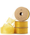 Organza Sheer Ribbon 1“ x 30 Yd (Gold) - Vitalizart