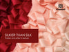 Frayed Fringe Silk Satin Ribbon 1" x 25 Yard (Red & Pink) - Vitalizart