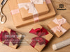 Frayed Fringe Silk Satin Ribbon 1" x 25 Yard (Red & Pink) - Vitalizart