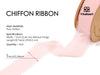 Fringe Chiffon Silk Ribbon 1 Roll 1" x 30 Yd (Light Pink) - Vitalizart