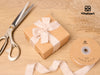 Frayed Fringe Silk Satin Ribbon 1" x 30 Yard (Light Nude) - Vitalizart