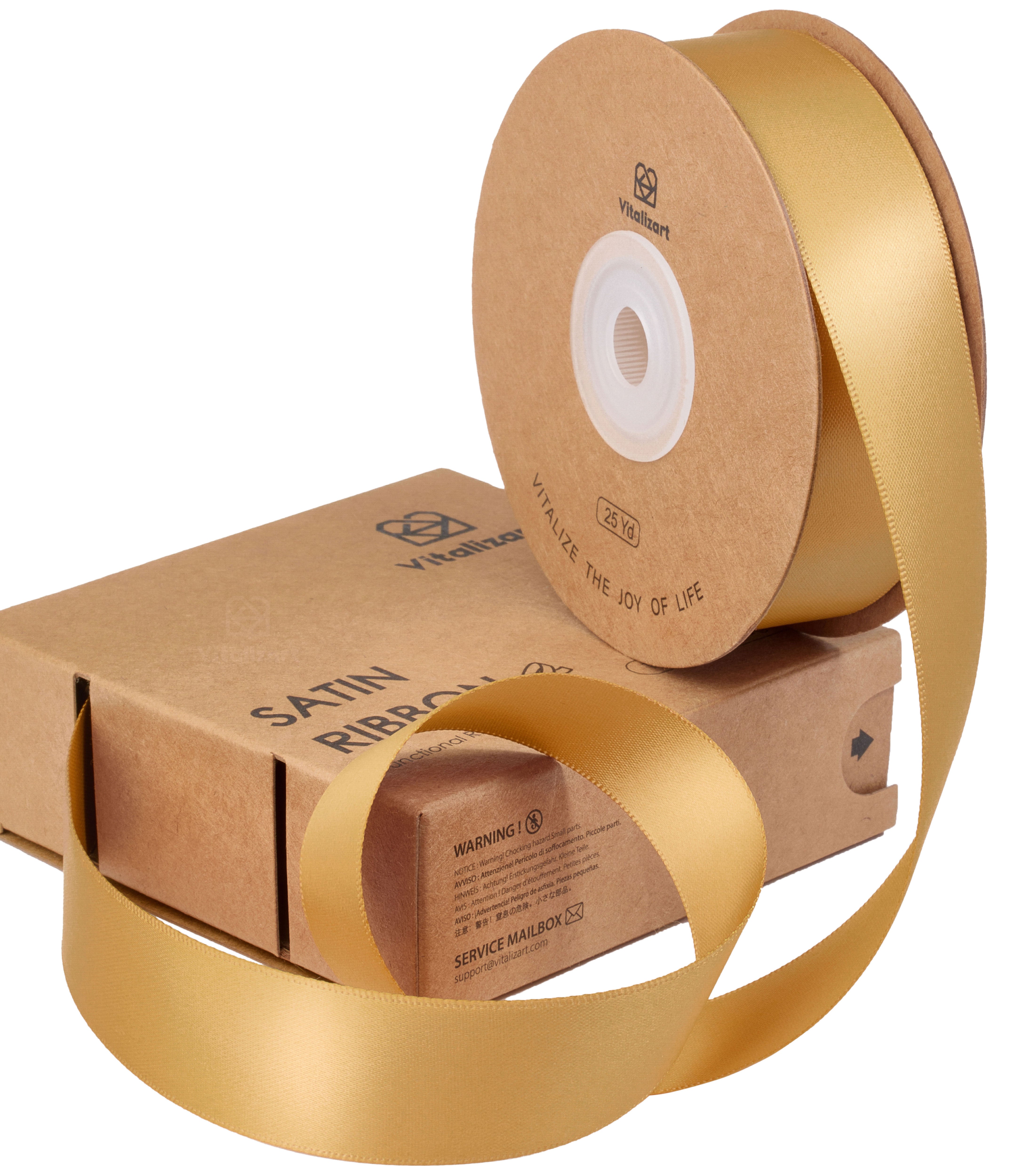 9 Inch Ribbon Double Face Functional Satin Ribbon 1
